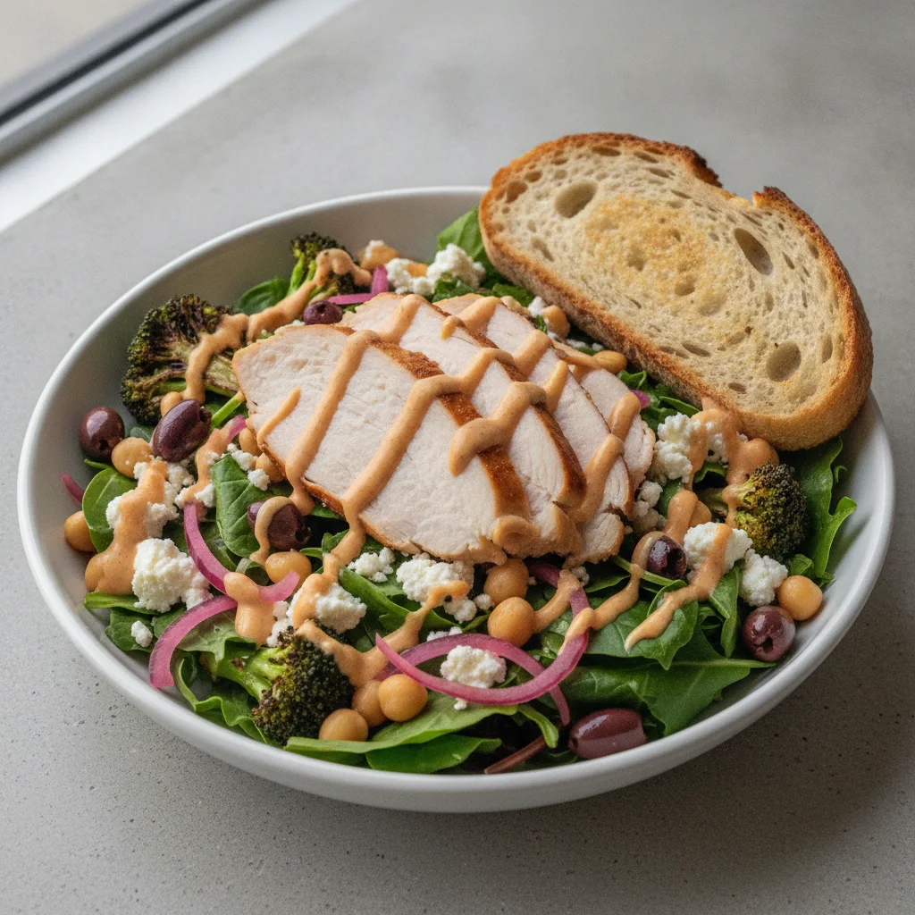 Mama's Mediterranean, Fresh Roasted Turkey, Chipotle Ranch, Sourdough