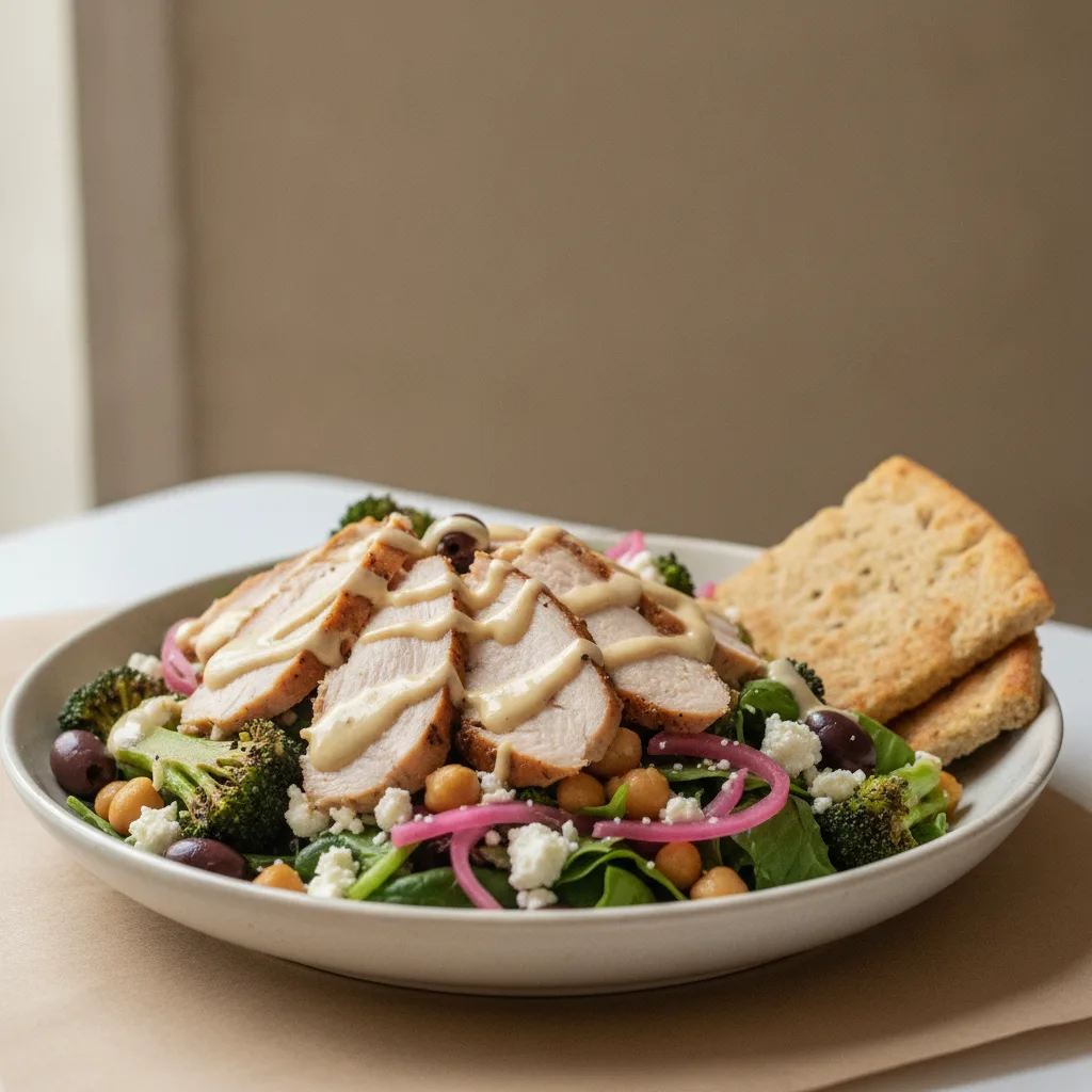 Mama's Mediterranean, Fresh Roasted Turkey, Caesar Dressing, GF Bread
