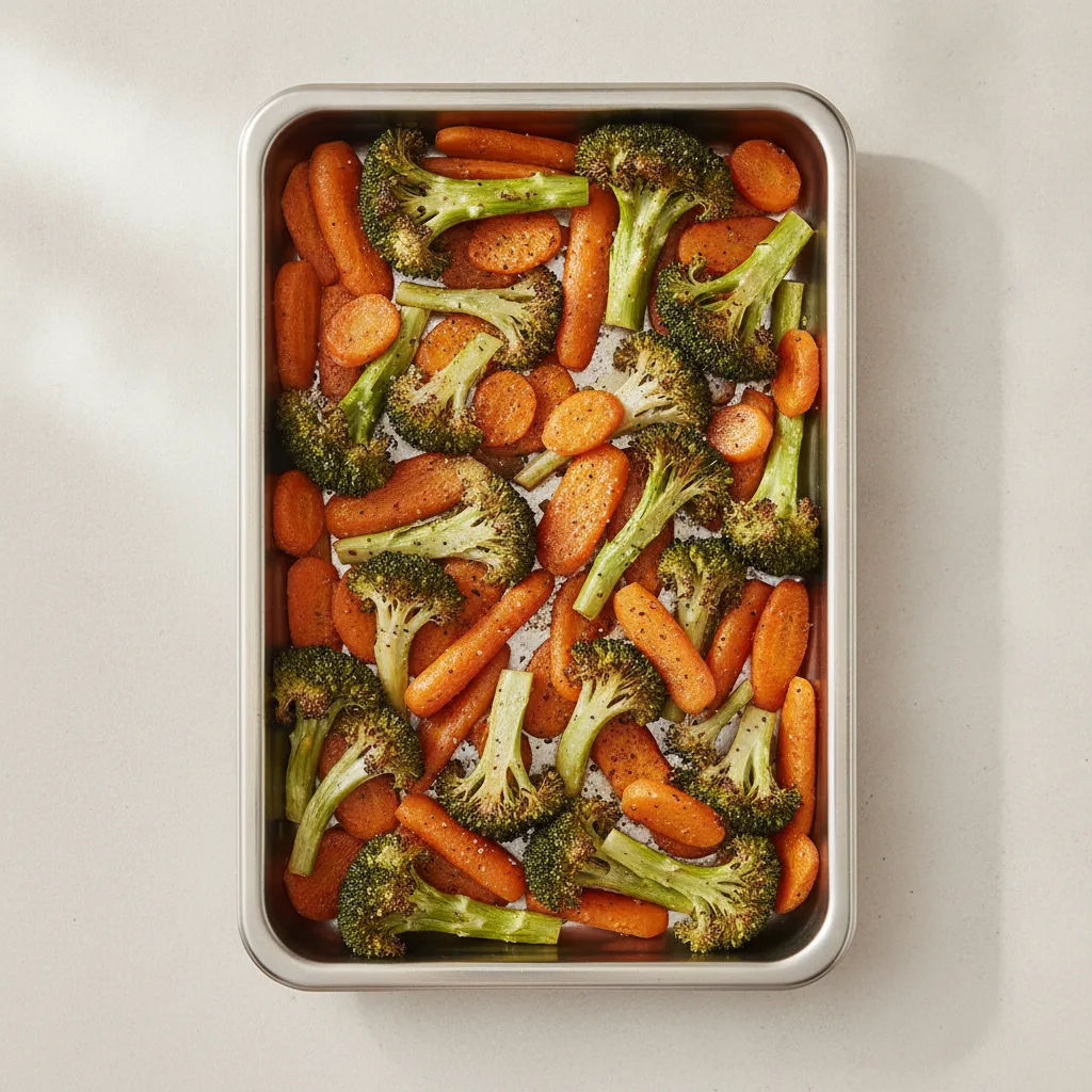 Broccoli and Carrot Full Tray Broccoli and Carrot Full Tray