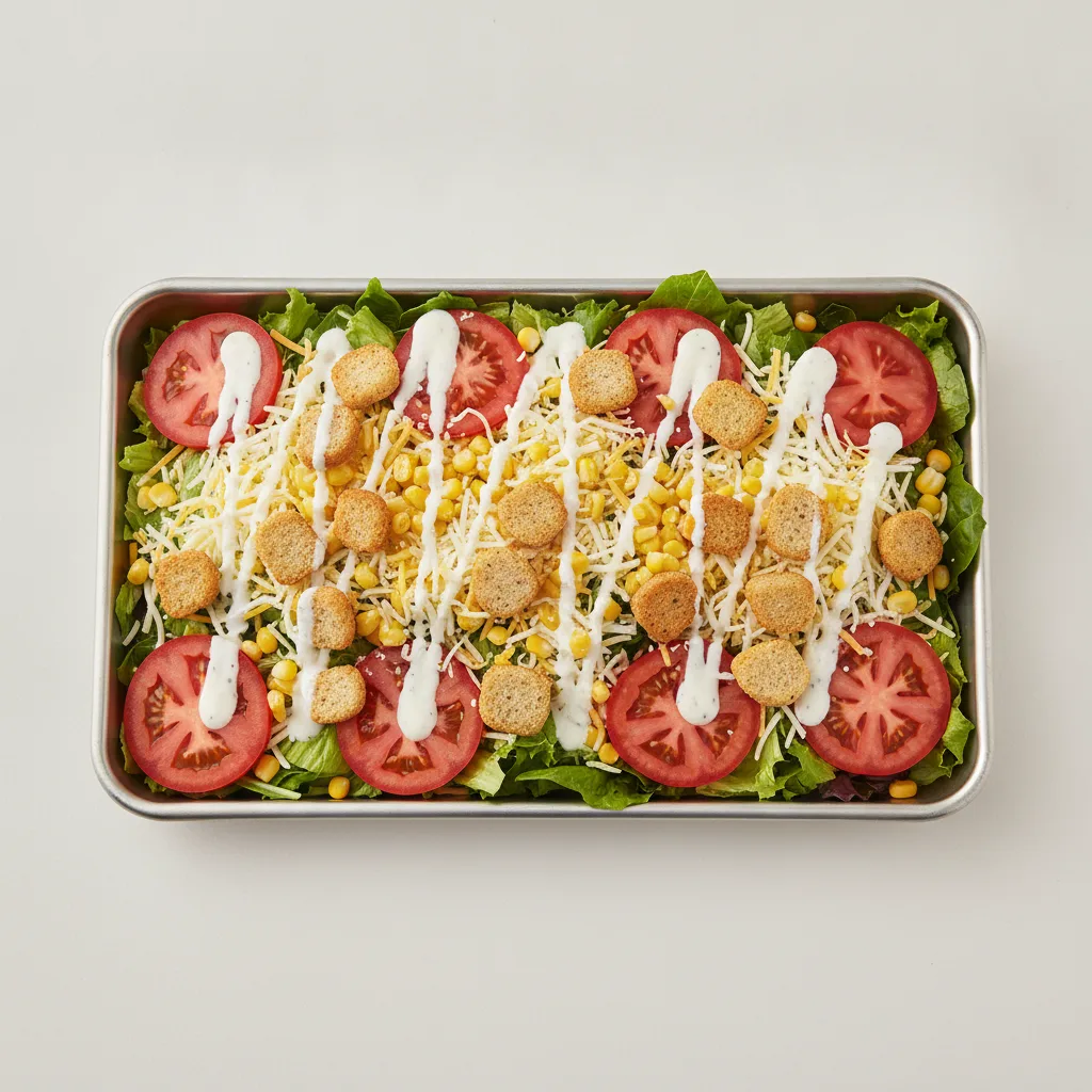 Seasonal Vegetable Salad Full Tray Seasonal Vegetable Salad Full Tray