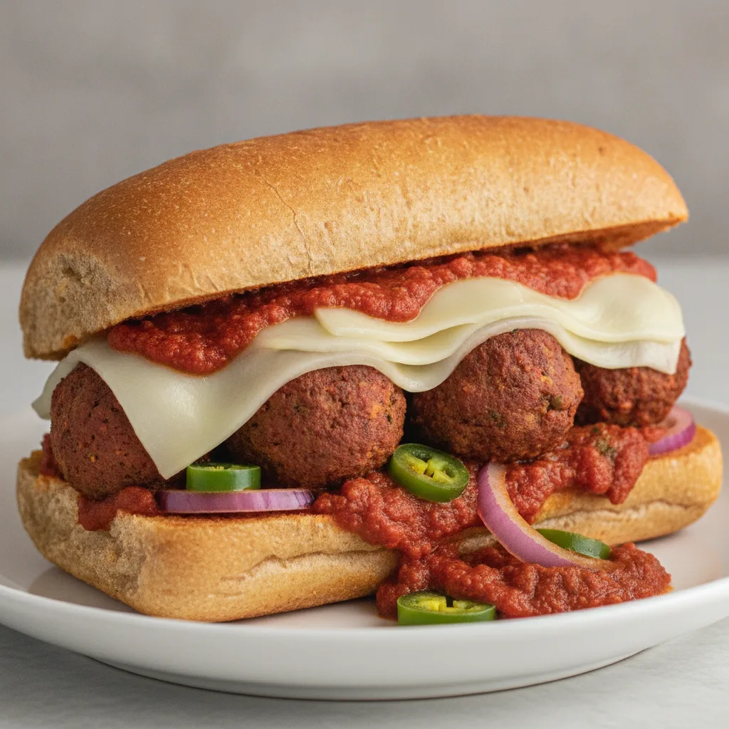 Gluten-Free Hot & Red Balls Sandwich Gluten-Free Hot & Red Balls Sandwich