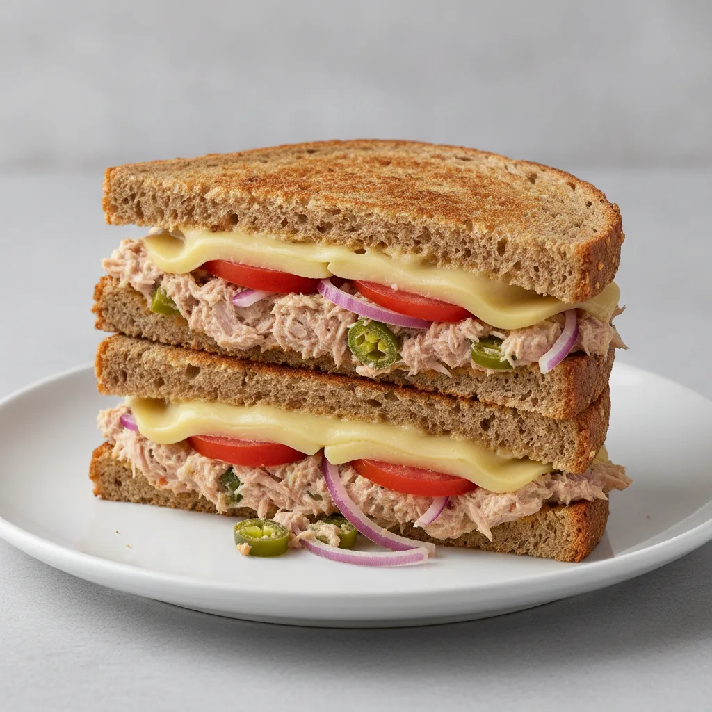 Gluten-Free Bella's Melt Sandwich Gluten-Free Bella's Melt Sandwich
