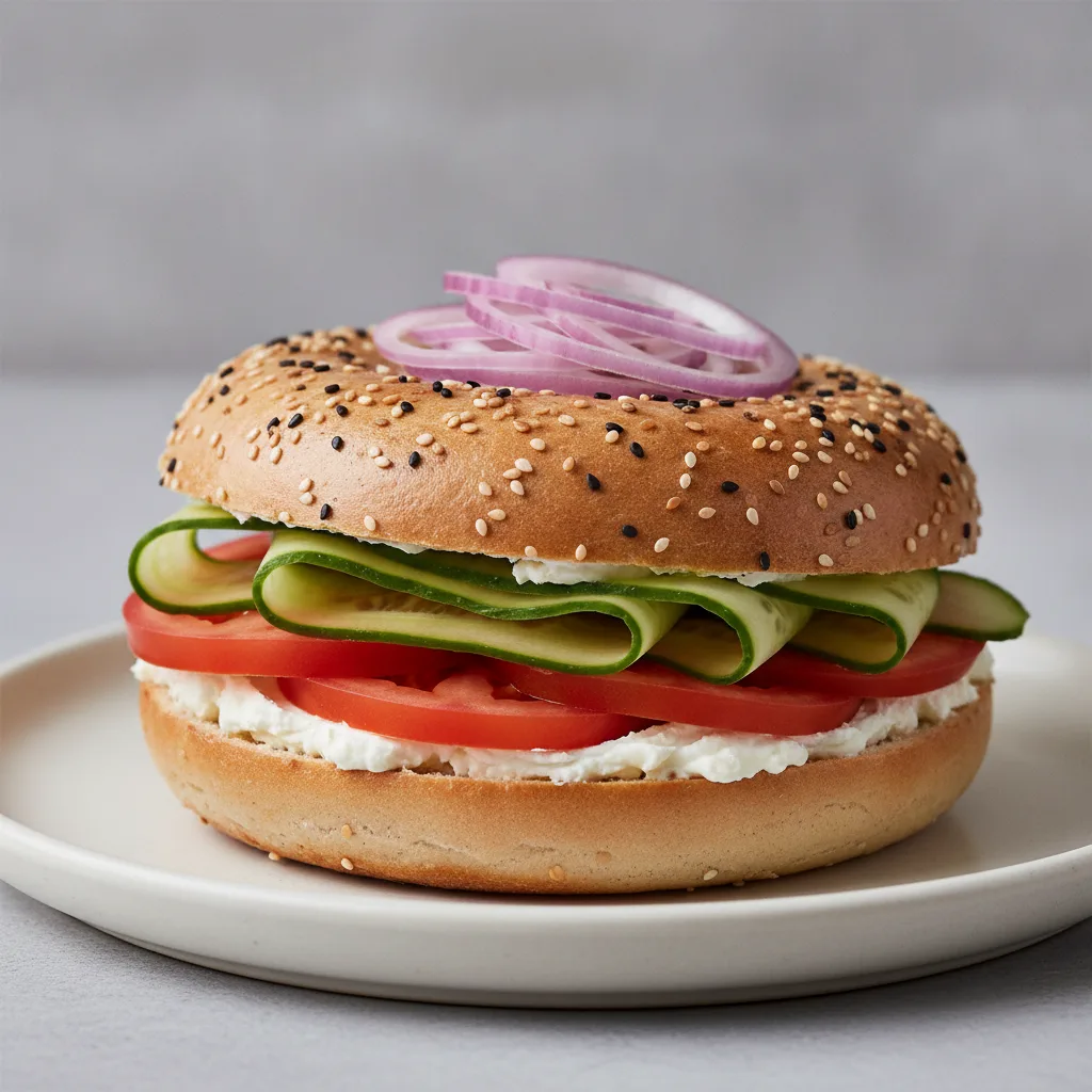 Veggie's Basic Bagel