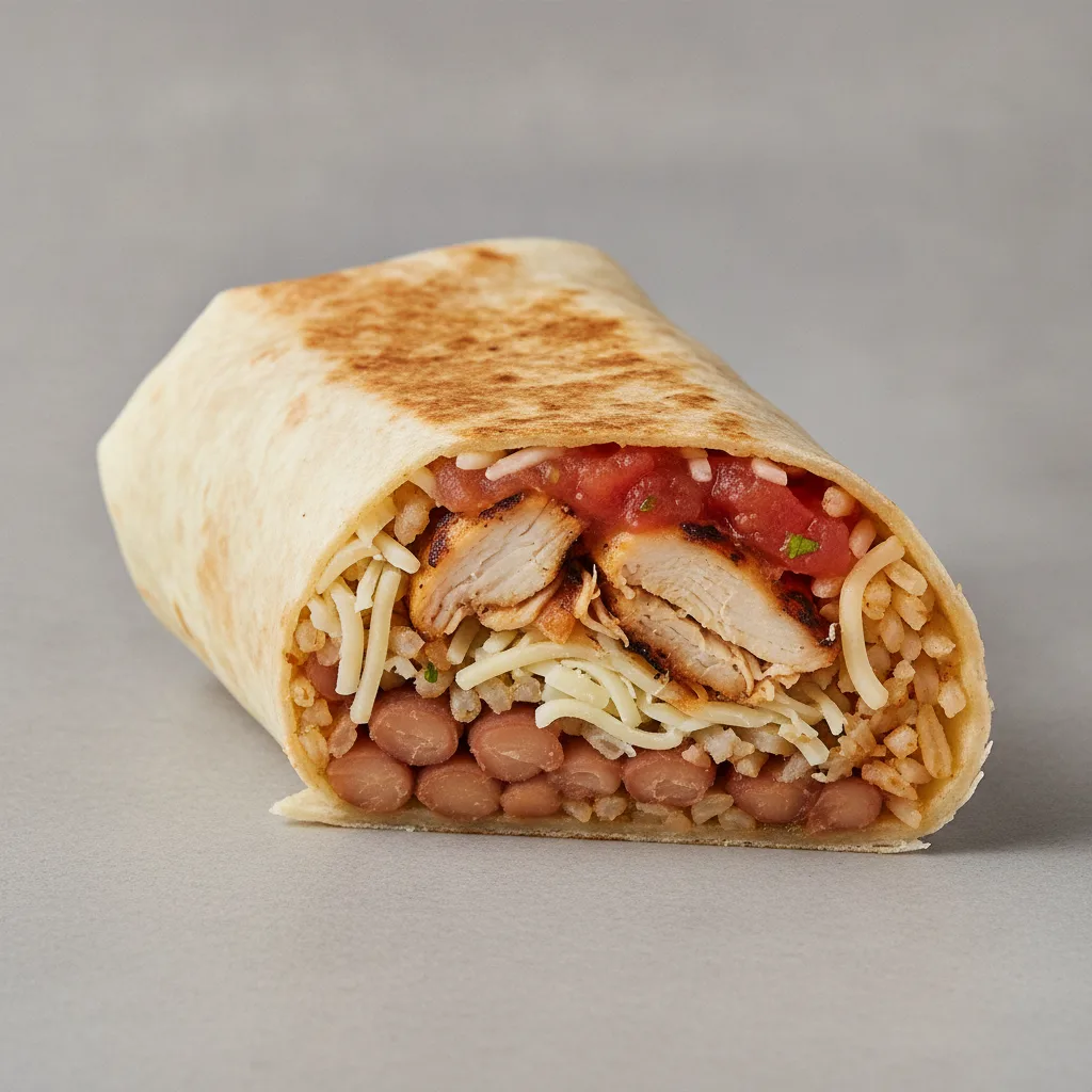 Classic Chicken Burrito Classic Chicken Burrito