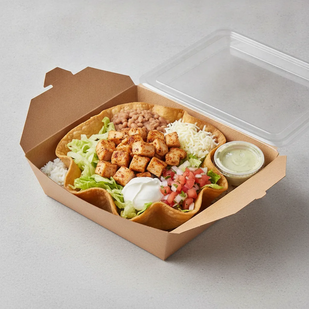 Classic Tostada Salad - Box Classic Tostada Salad - Box