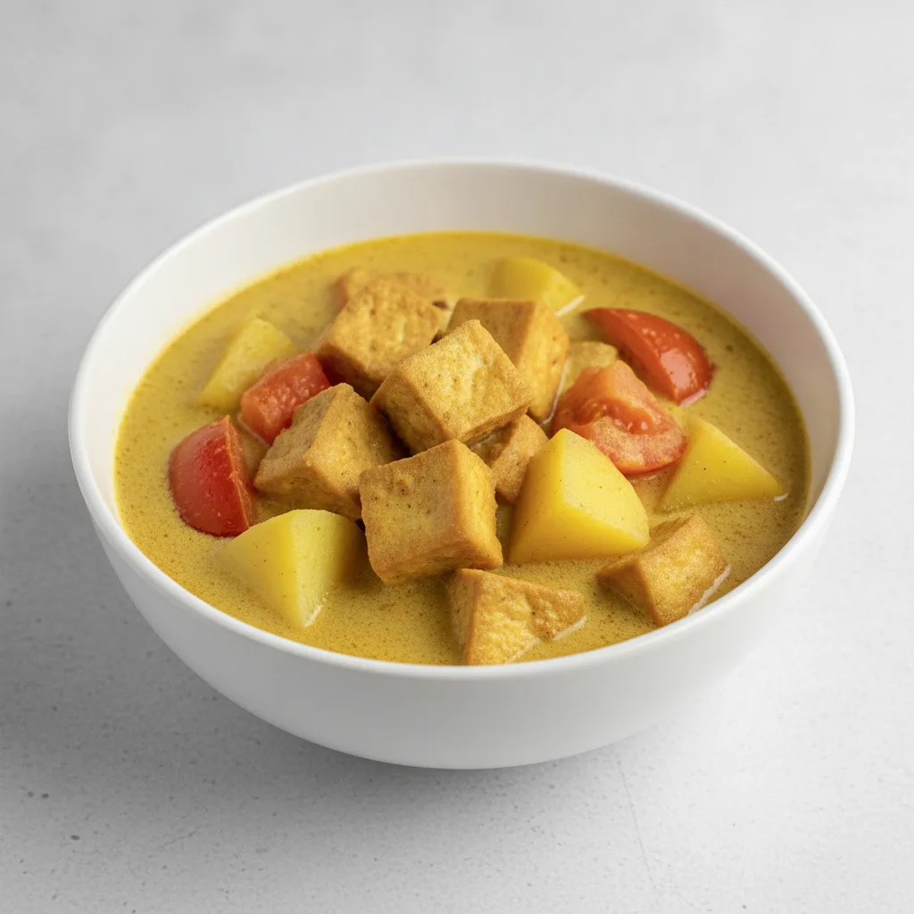 Vegan Yellow Curry Entree - Tofu Vegan Yellow Curry Entree - Tofu