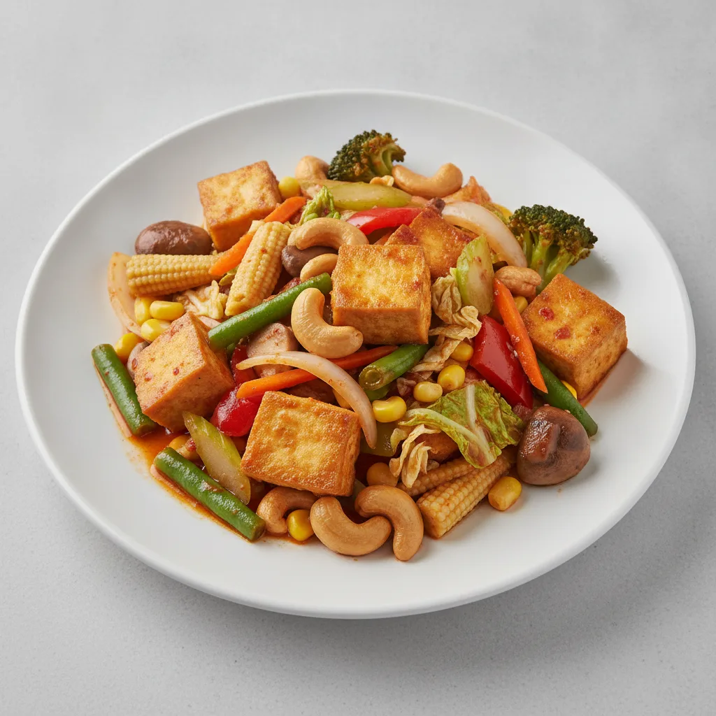Vegan Cashew Nut - Tofu Vegan Cashew Nut - Tofu