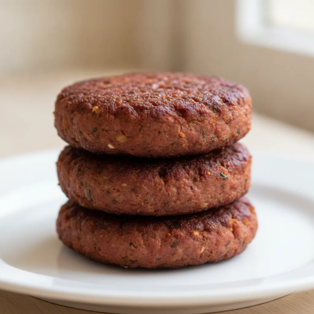 Vegan Sausage Patties (BYO Breakfast Sandwich Bar)