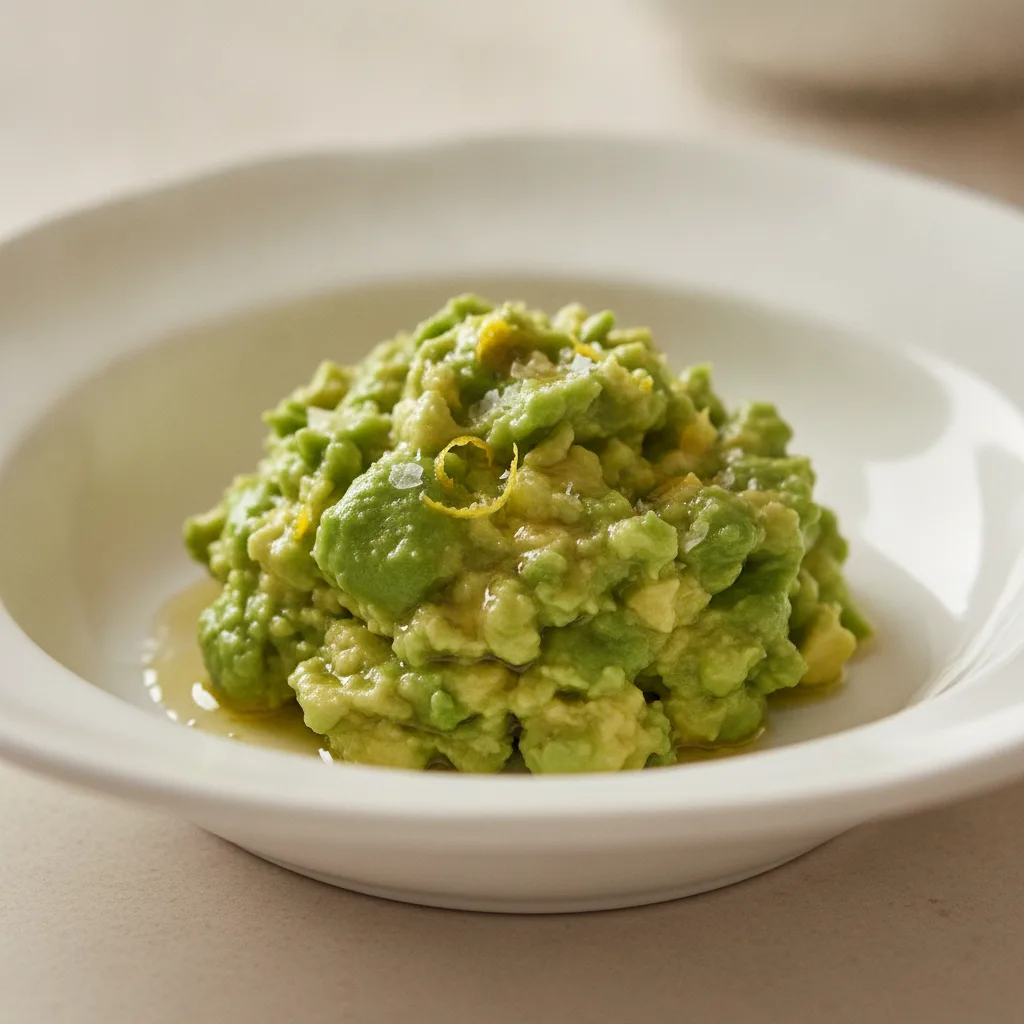 Lemon Olive Oil Avocado Smash (BYO Breakfast Sandwich Bar)