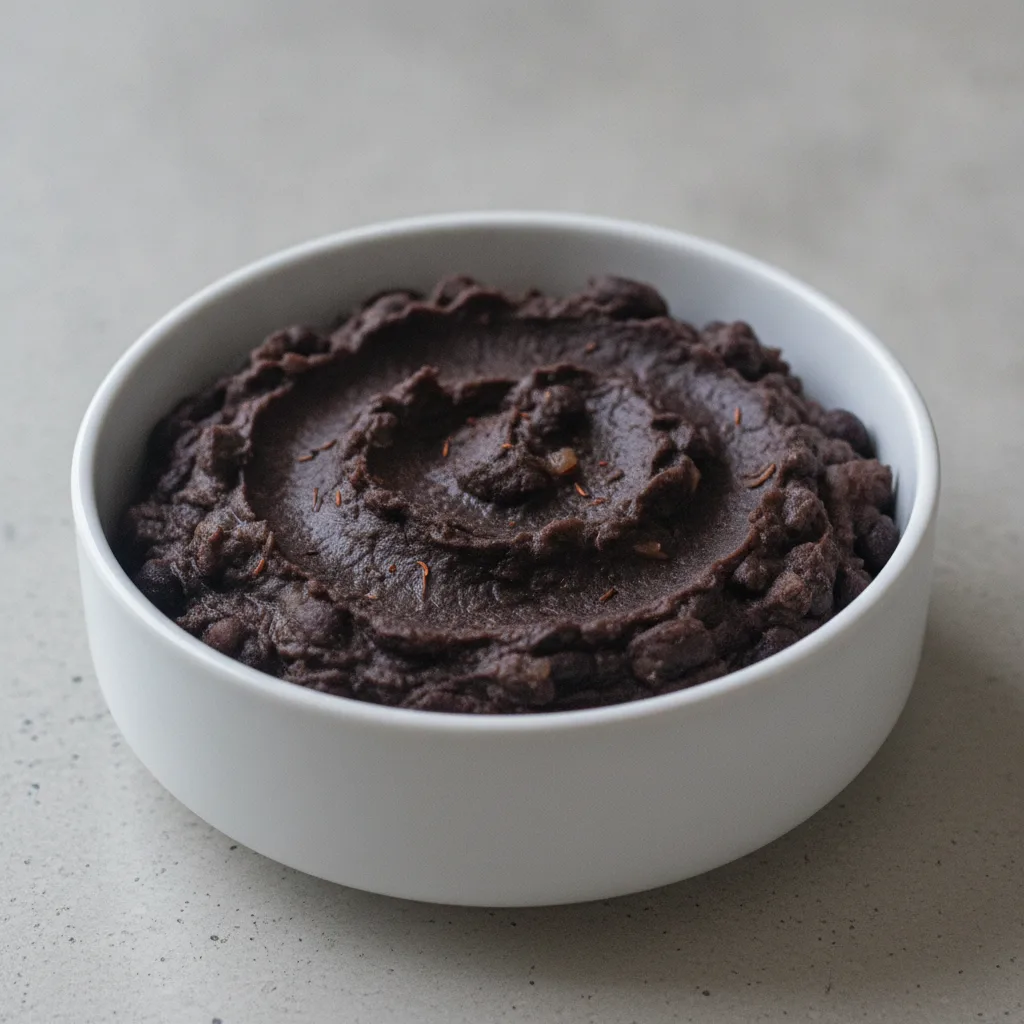 Black Refried Beans (BYO Breakfast Tostadas)
