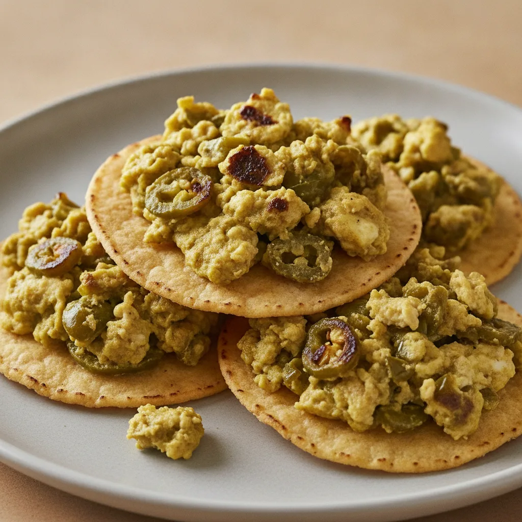 Green Chile (BYO Breakfast Tostadas)