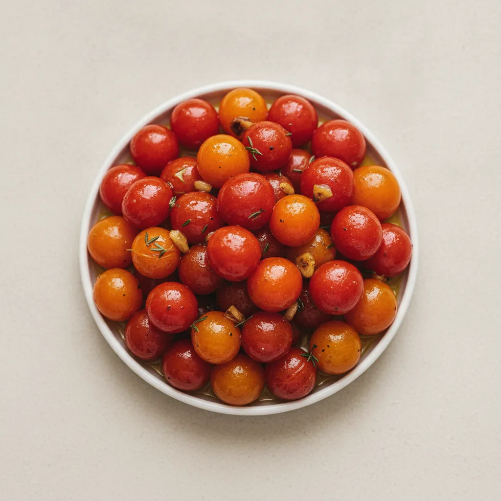 Confit Cherry Tomatoes (BYO Breakfast Tostadas)