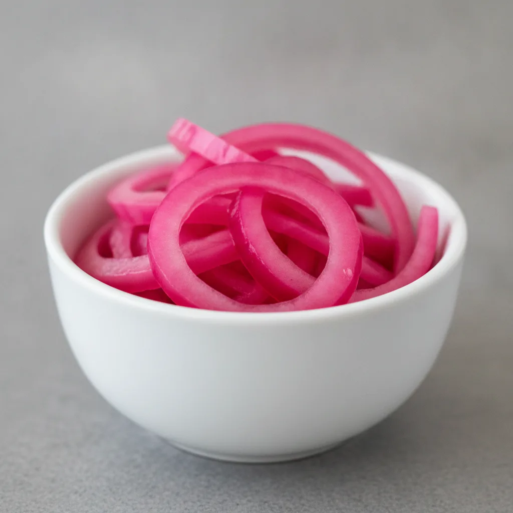 Pickled Red Onions (BYO Greek Sandwich Bar)