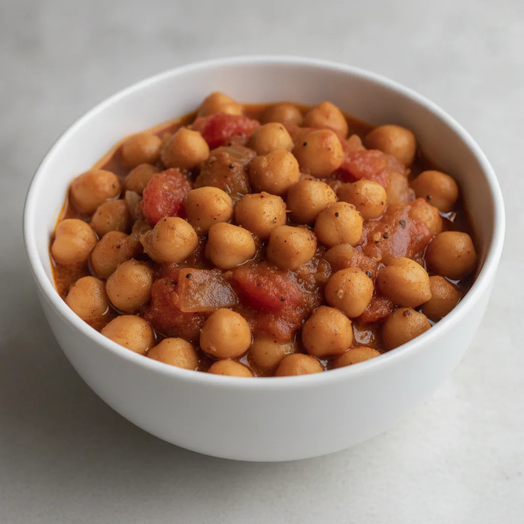 Stewed Chick Peas (BYO Indian Rice Bowls)