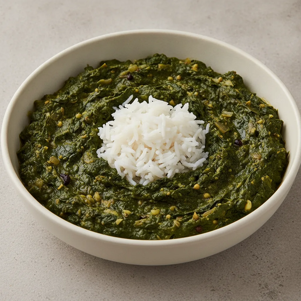 Spinach Saag (BYO Indian Rice Bowls)