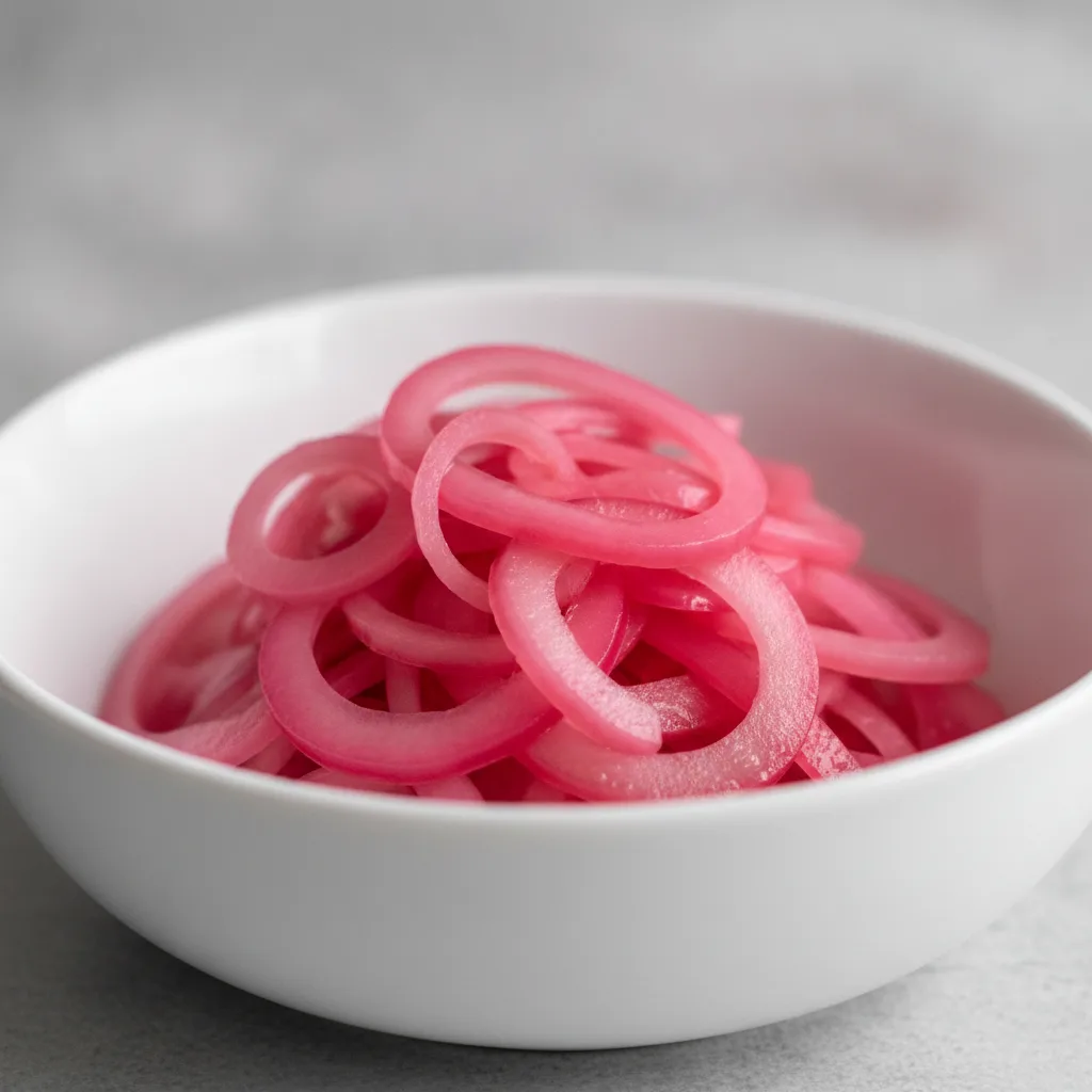 Pickled Red Onion (BYO Indian Rice Bowls)