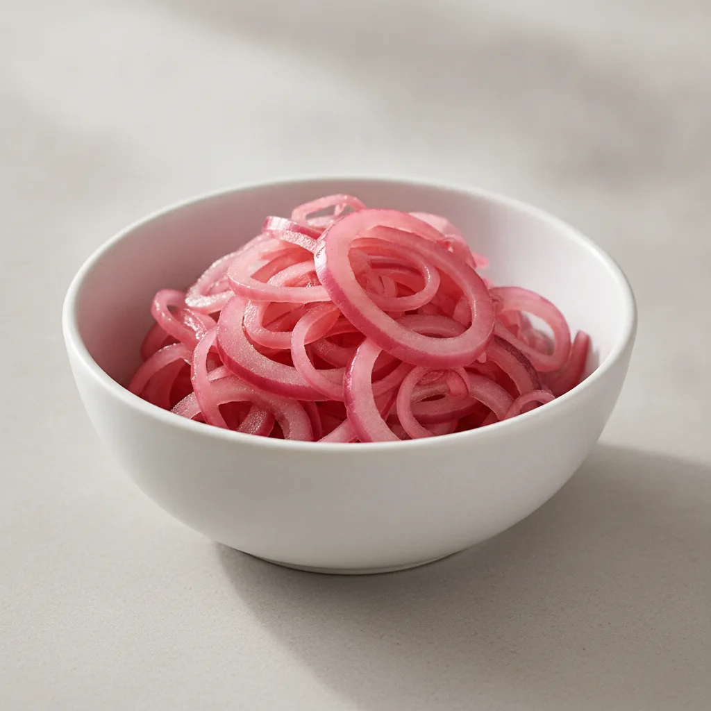 Pickled Red Onion (BYO Mediterranean Bowls)