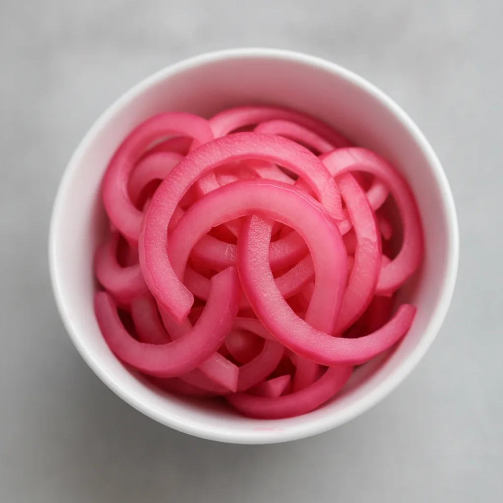 Pickled Red Onion (BYO Indian Salad Bar)