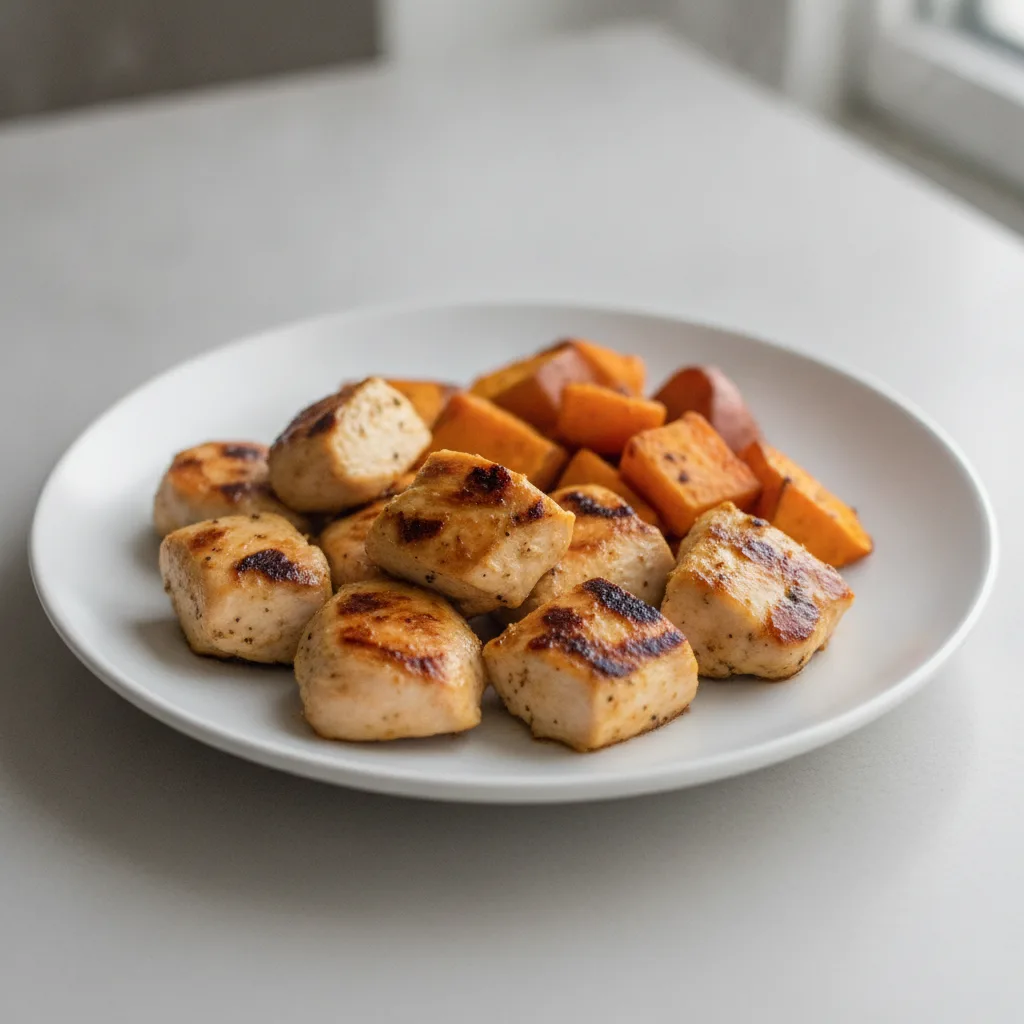 Grilled Marinated Chicken (Sweet Potato)