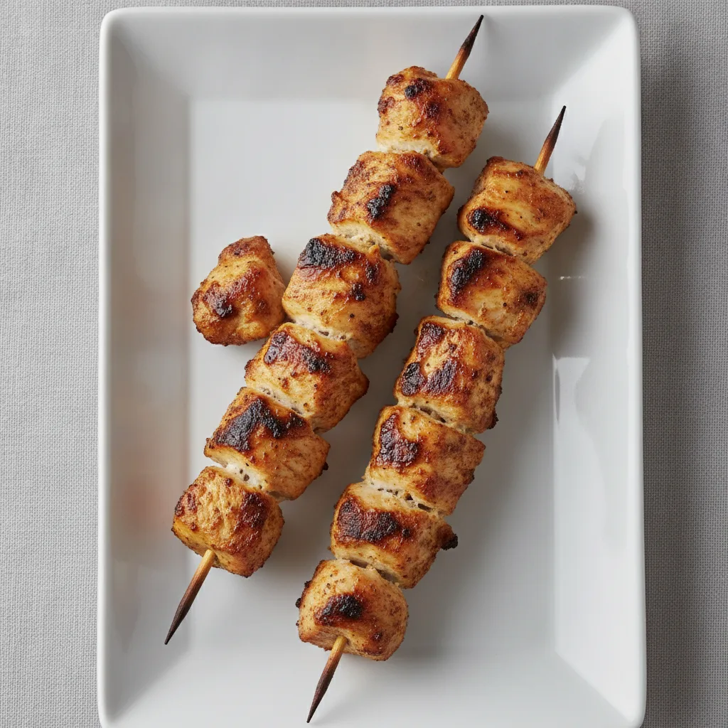 Marinated Grilled Chicken (Jamaican Skewers)