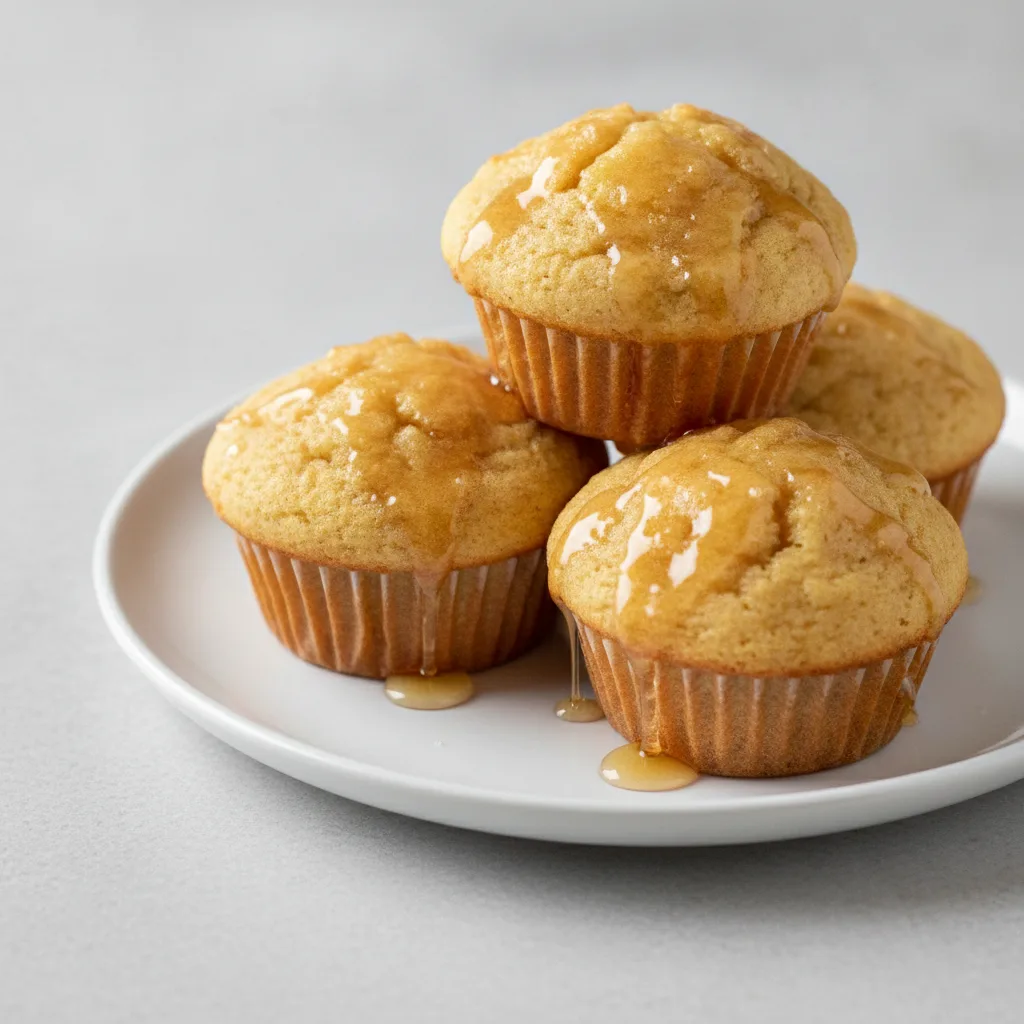 Honey Butter Cornbread Muffins (Cajun Dinner Menu)