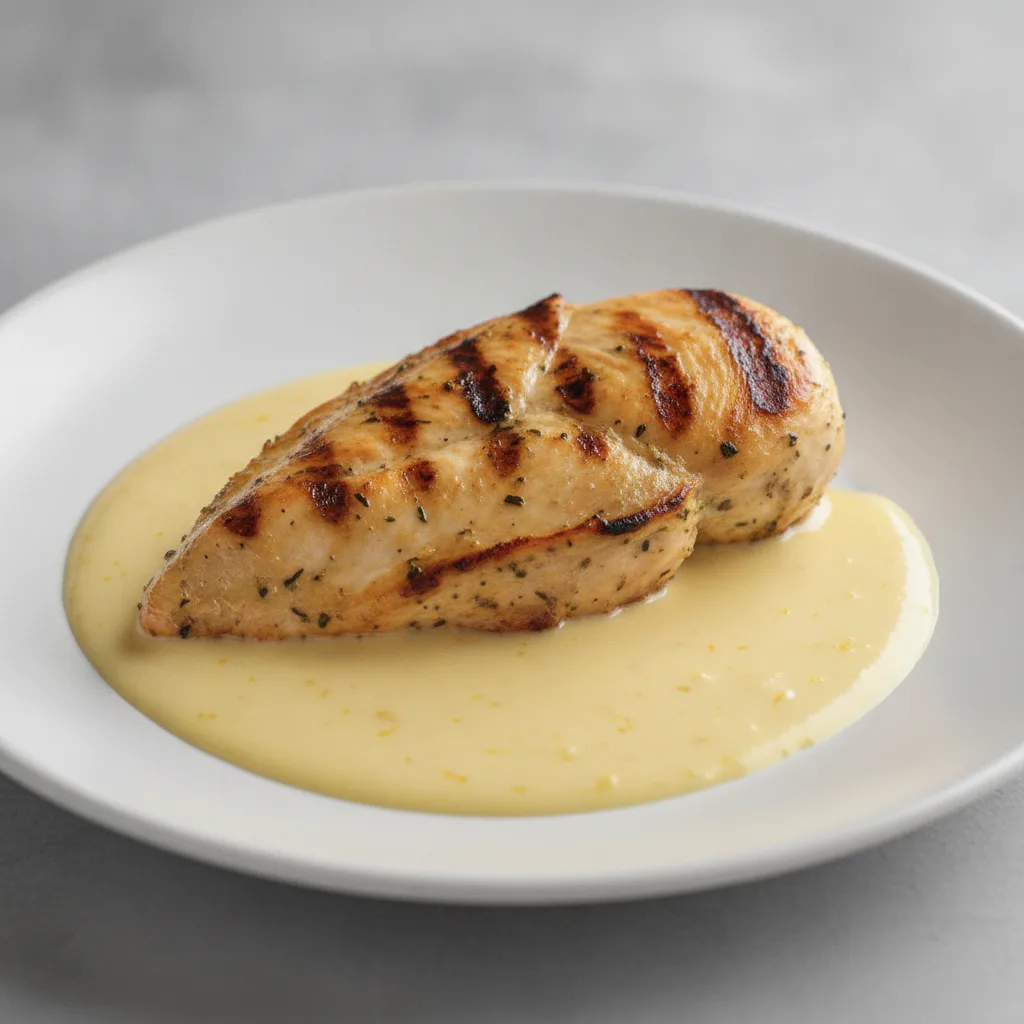 Herbed Grilled Chicken with Lemon Beurre Blanc (Pork Tenderloin/Chicken Dinner)