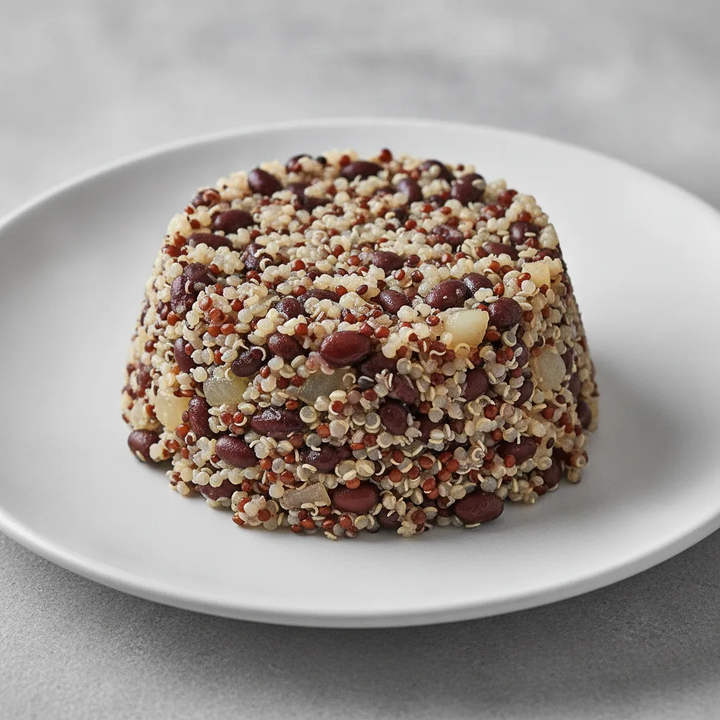 Black Beans and Quinoa Pilaf (Steak Dinner)