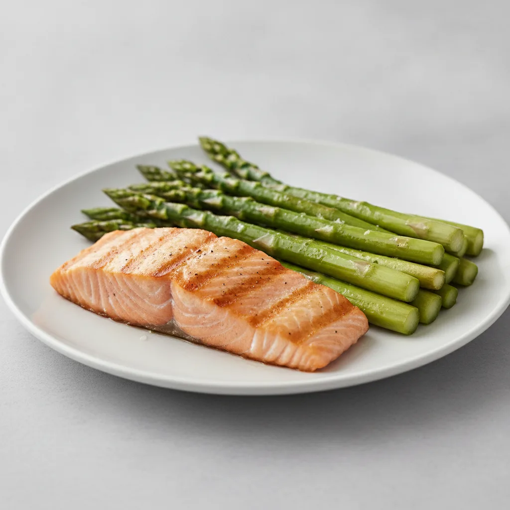 Grilled Asparagus (Salmon Dinner)