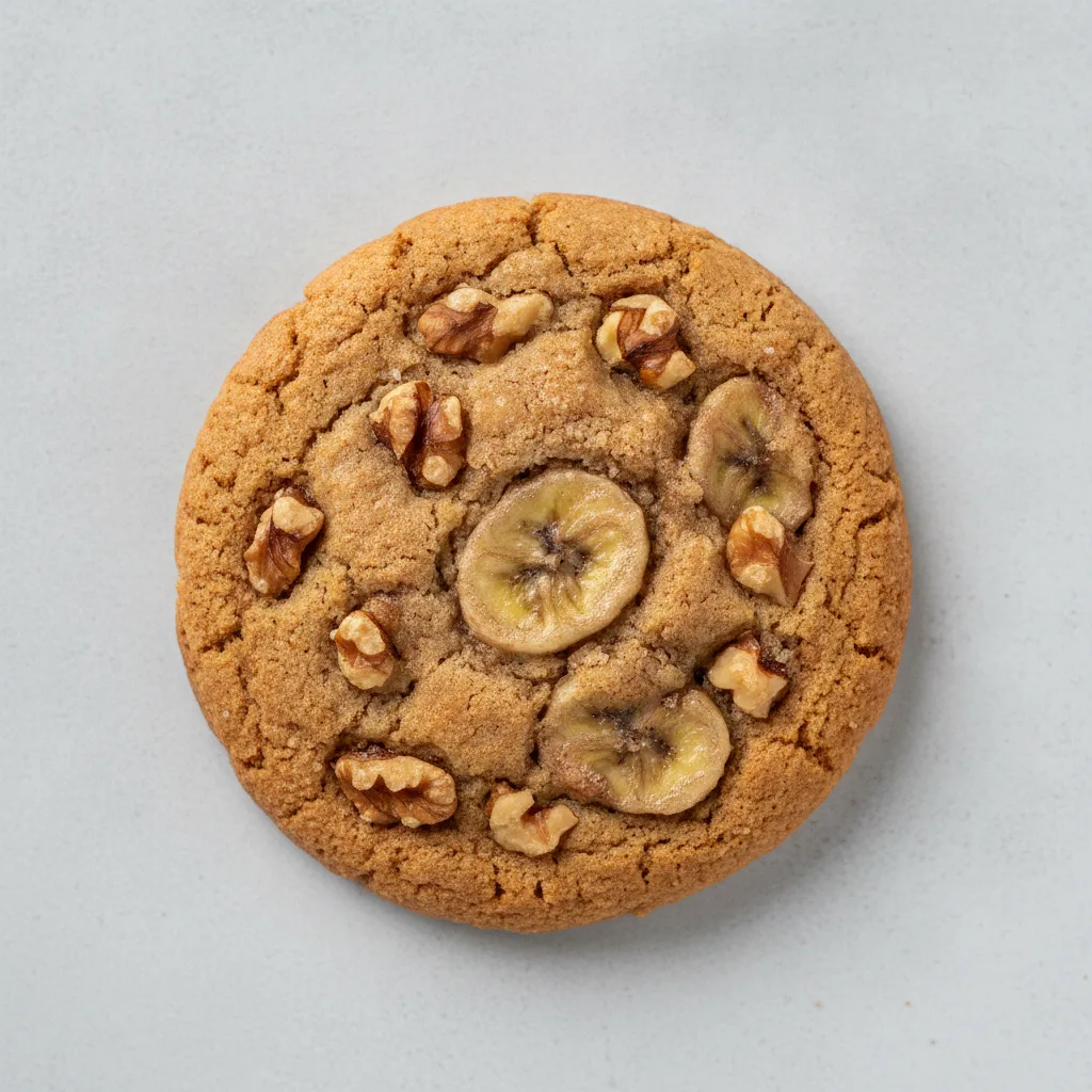 Brown Butter Banana Walnut Cookie