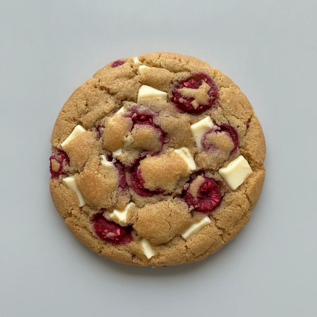 Raspberry White Chocolate Cookie