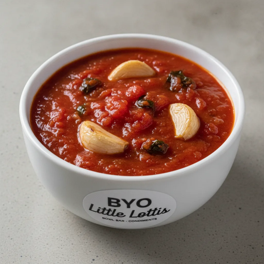 Garlic Marinara (BYO Little Lottis Bowl Bar) Garlic Marinara (BYO Little Lottis Bowl Bar)