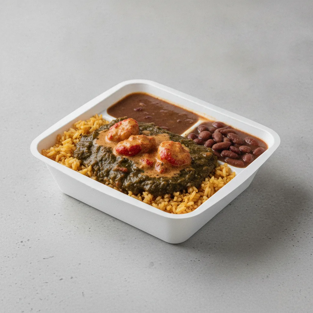 Bayou Boy Bowl Box - Cajun Rice, Green Chili Gumbo, Etouffee, and Red Beans