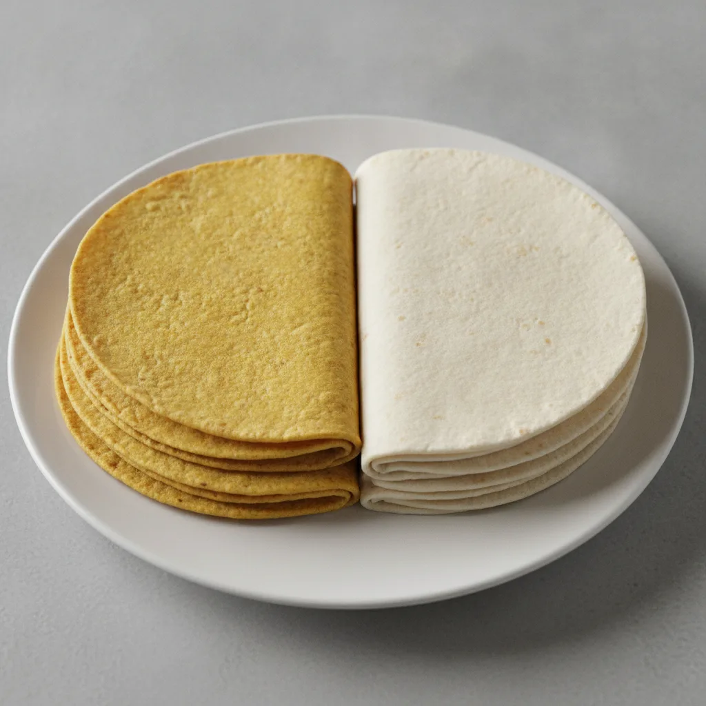 Half Corn Tortillas, Half Flour Tortillas - 3-course Half Corn Tortillas, Half Flour Tortillas - 3-course