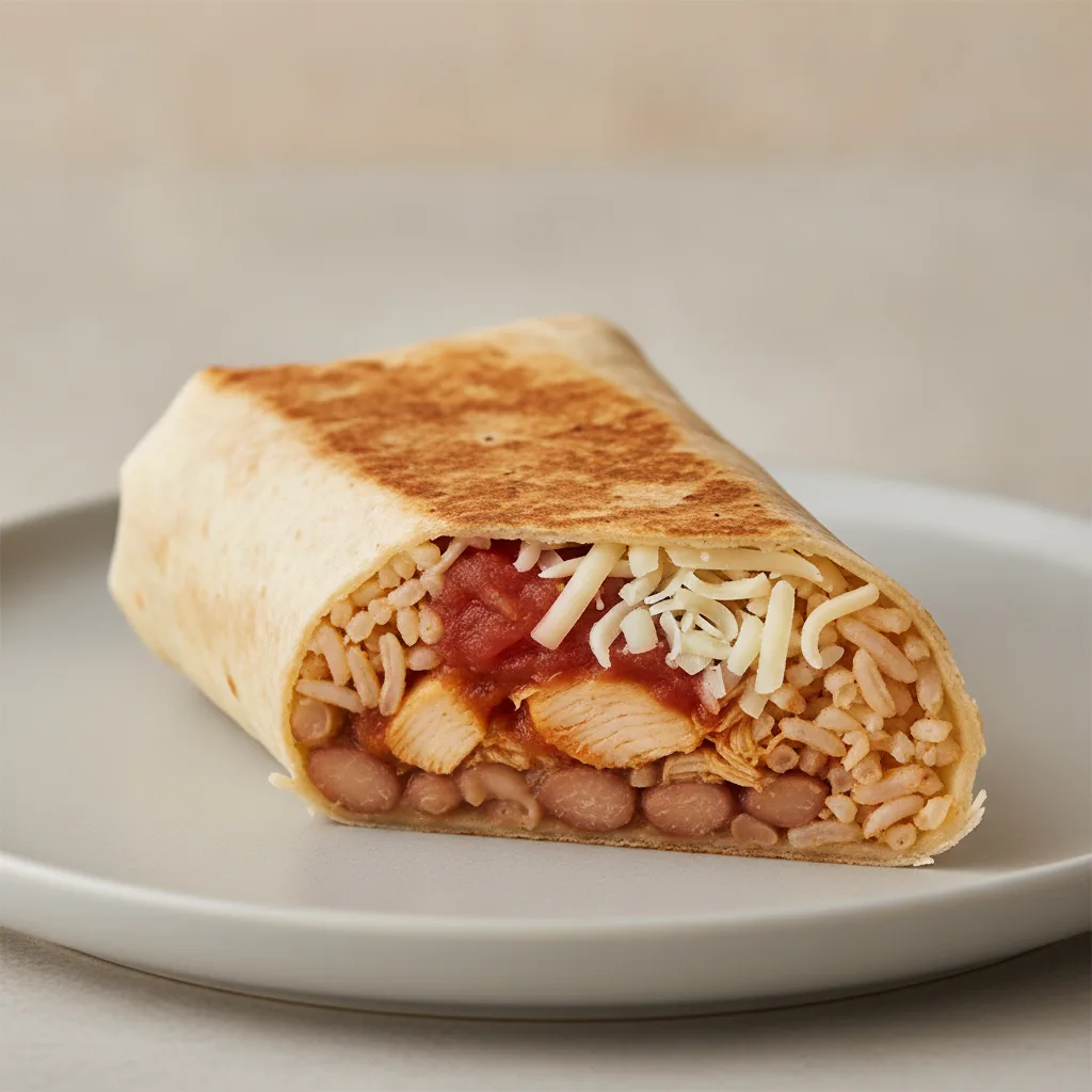 Classic Chicken Burrito Classic Chicken Burrito