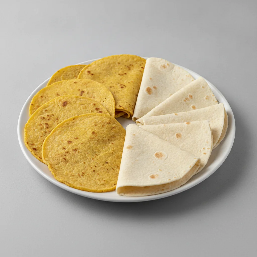 Half Corn Tortillas, Half Flour Tortillas - BYO Half Corn Tortillas, Half Flour Tortillas - BYO