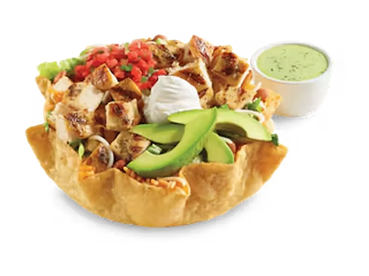Double Chicken Tostada Salad - Box Double Chicken Tostada Salad - Box