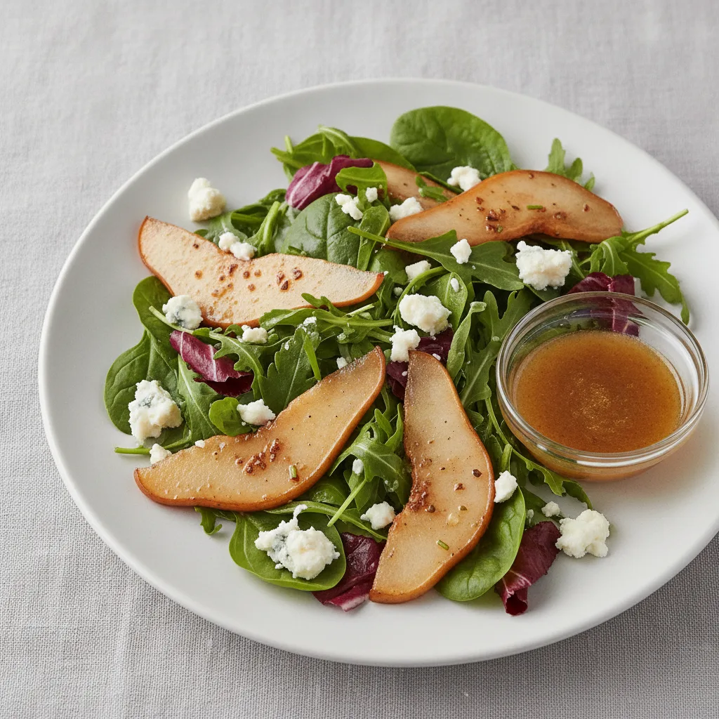 Spiced Pear and Gorgonzola Salad Spiced Pear and Gorgonzola Salad