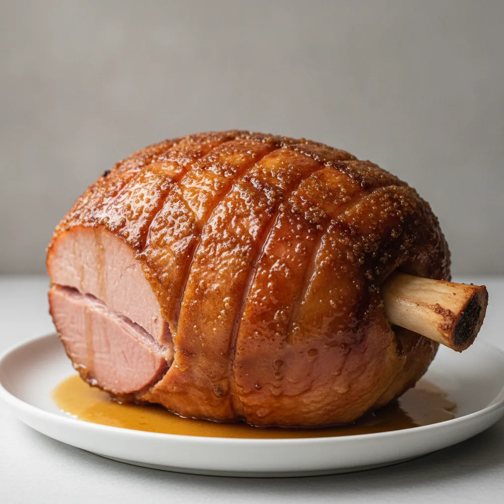 Brown Sugar Honey Glazed Ham (Bone-In) Brown Sugar Honey Glazed Ham (Bone-In)
