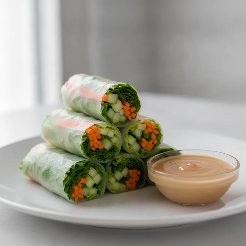 Veggie Fresh Rolls Veggie Fresh Rolls