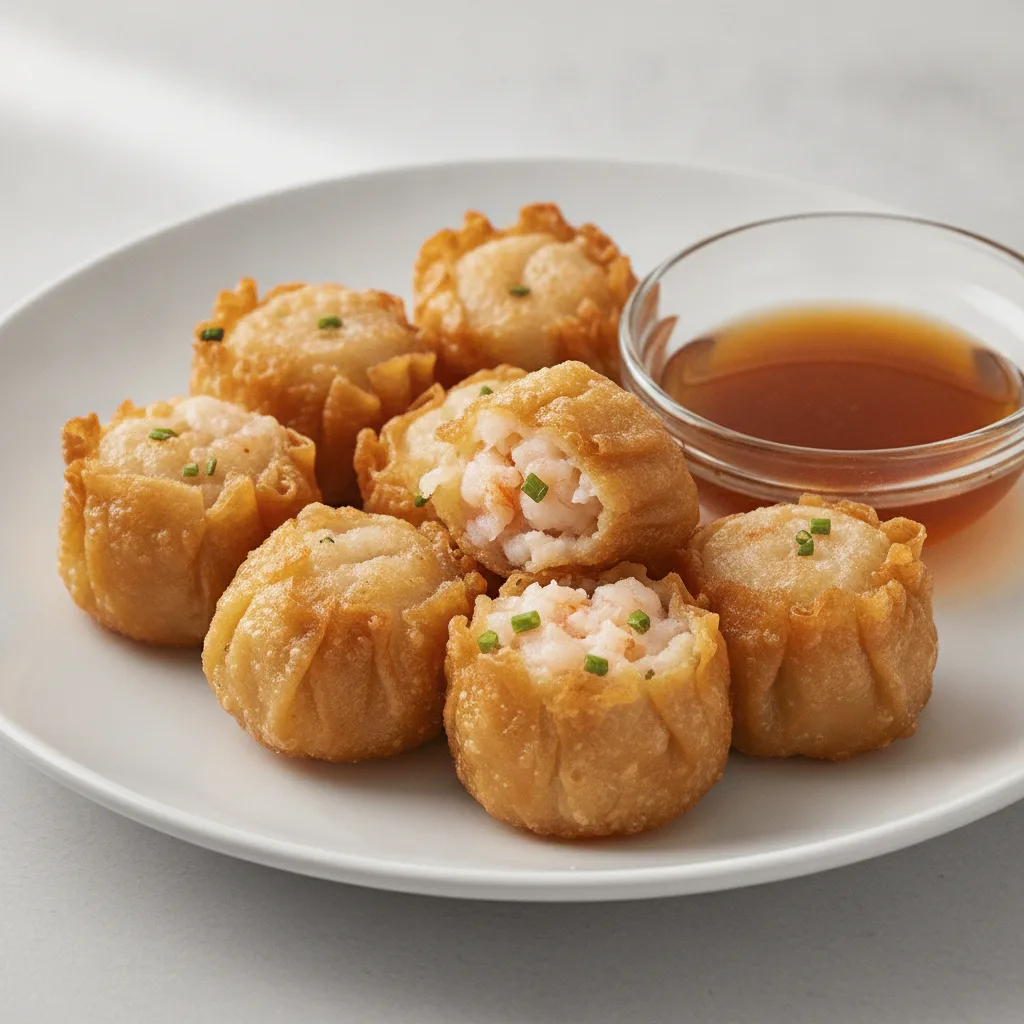 Fried Shrimp Shumai Fried Shrimp Shumai