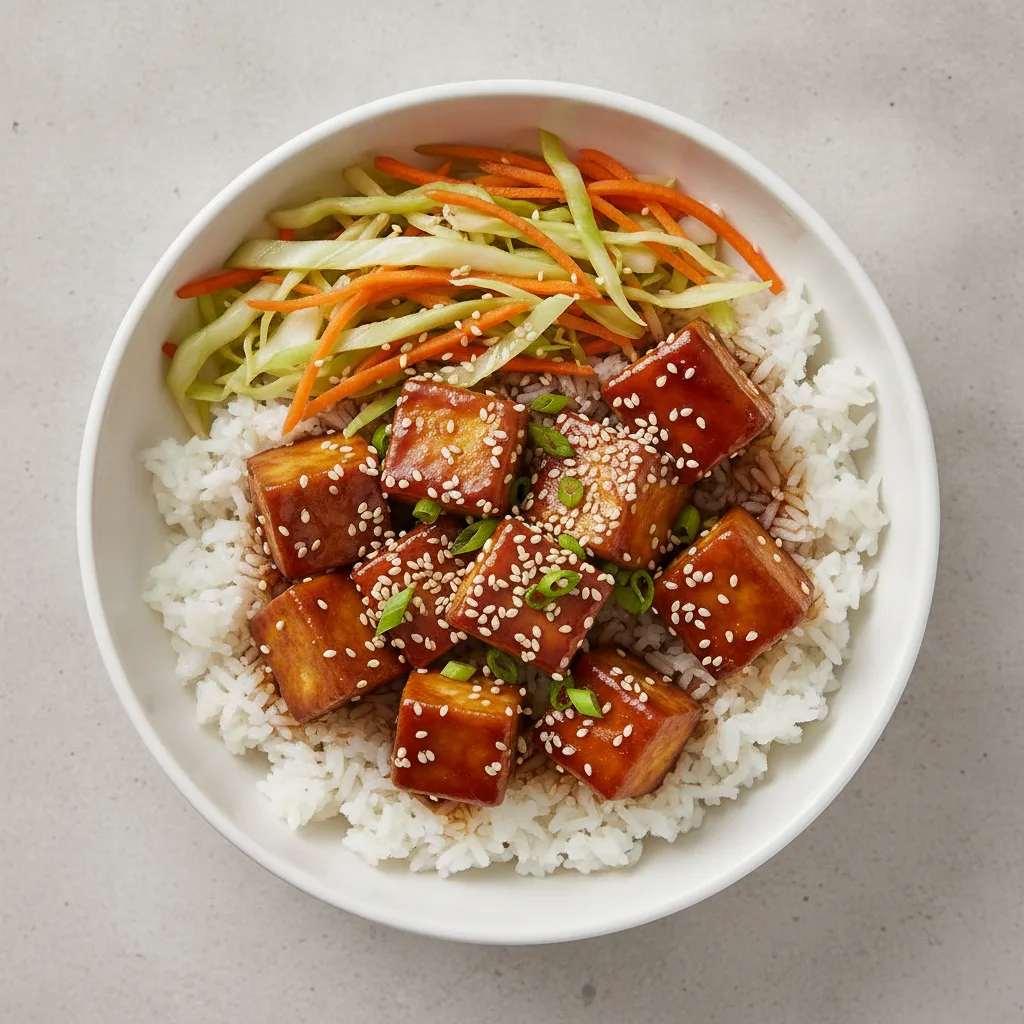 Teriyaki Entree with Tofu Teriyaki Entree with Tofu