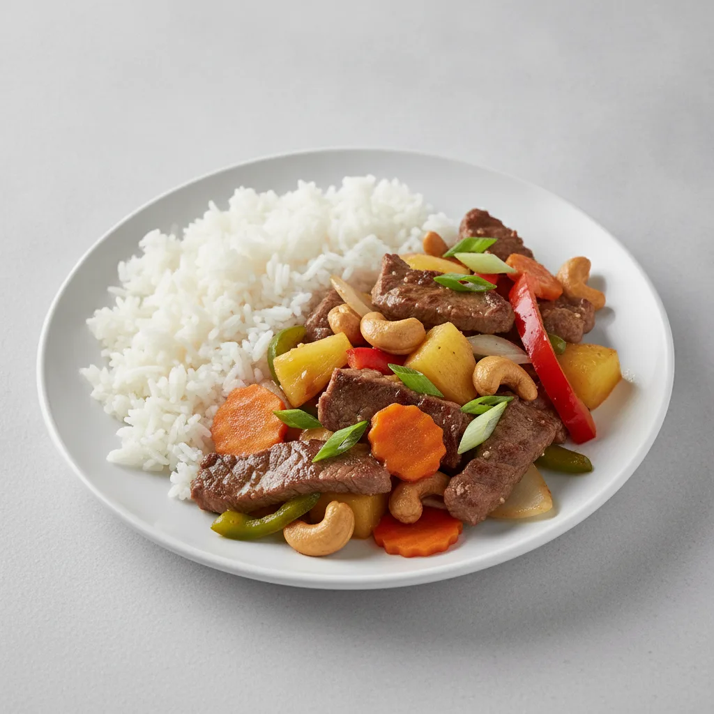 Cashew Entree with Beef Cashew Entree with Beef