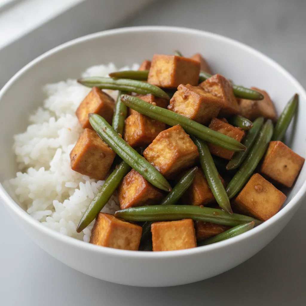 String Bean Entree with Tofu String Bean Entree with Tofu