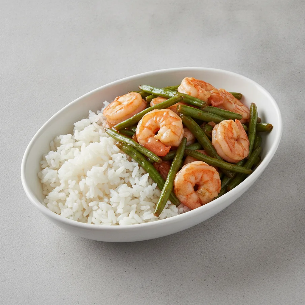 String Bean Entree with Shrimp String Bean Entree with Shrimp