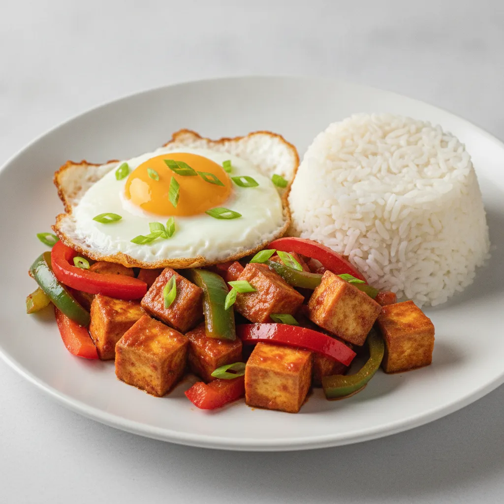 Sriracha Sauce Entree with Tofu Sriracha Sauce Entree with Tofu
