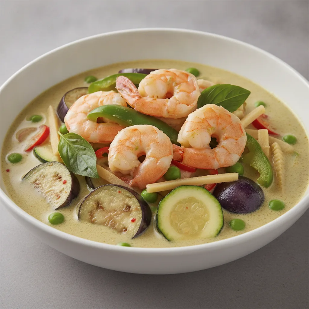 Green Curry (Gluten-Free) with Shrimp Green Curry (Gluten-Free) with Shrimp