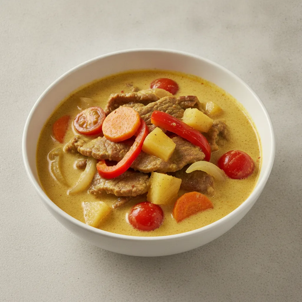 Yellow Curry (Gluten-Free) with Beef Yellow Curry (Gluten-Free) with Beef