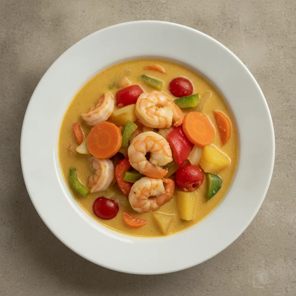 Yellow Curry (Gluten-Free) with Shrimp Yellow Curry (Gluten-Free) with Shrimp
