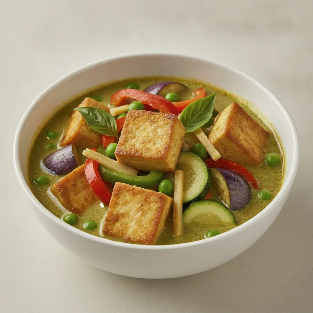 Green Curry with Tofu Green Curry with Tofu