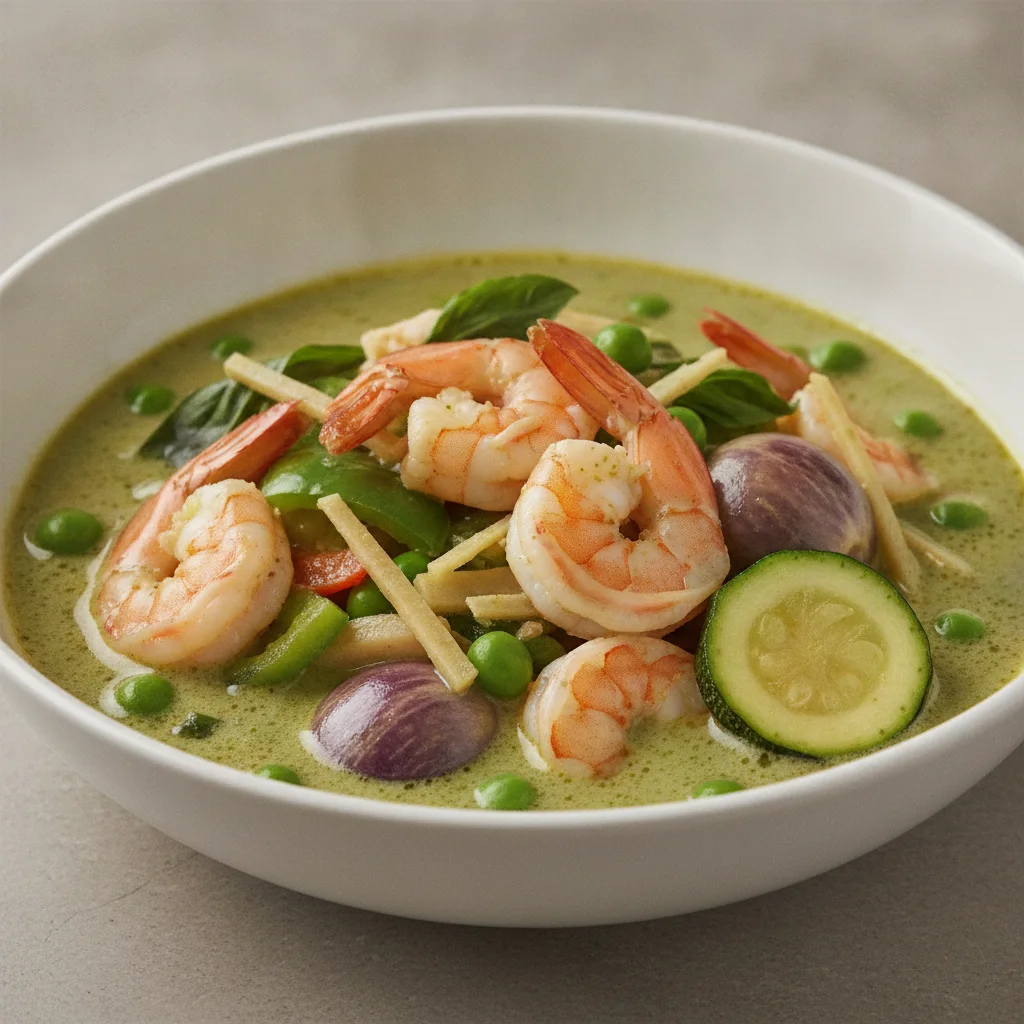 Green Curry with Shrimp Green Curry with Shrimp